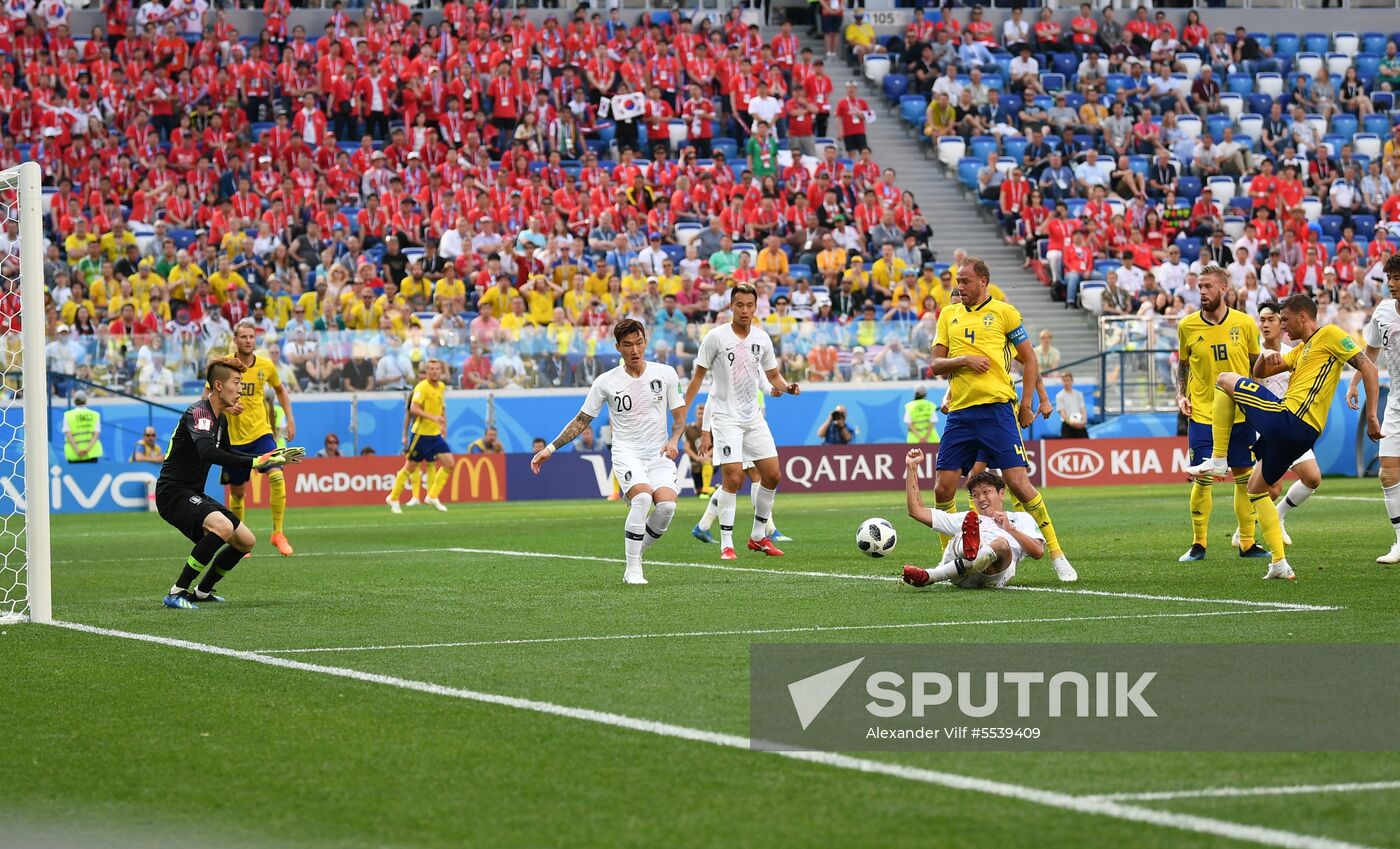 Russia World Cup Sweden - South Korea