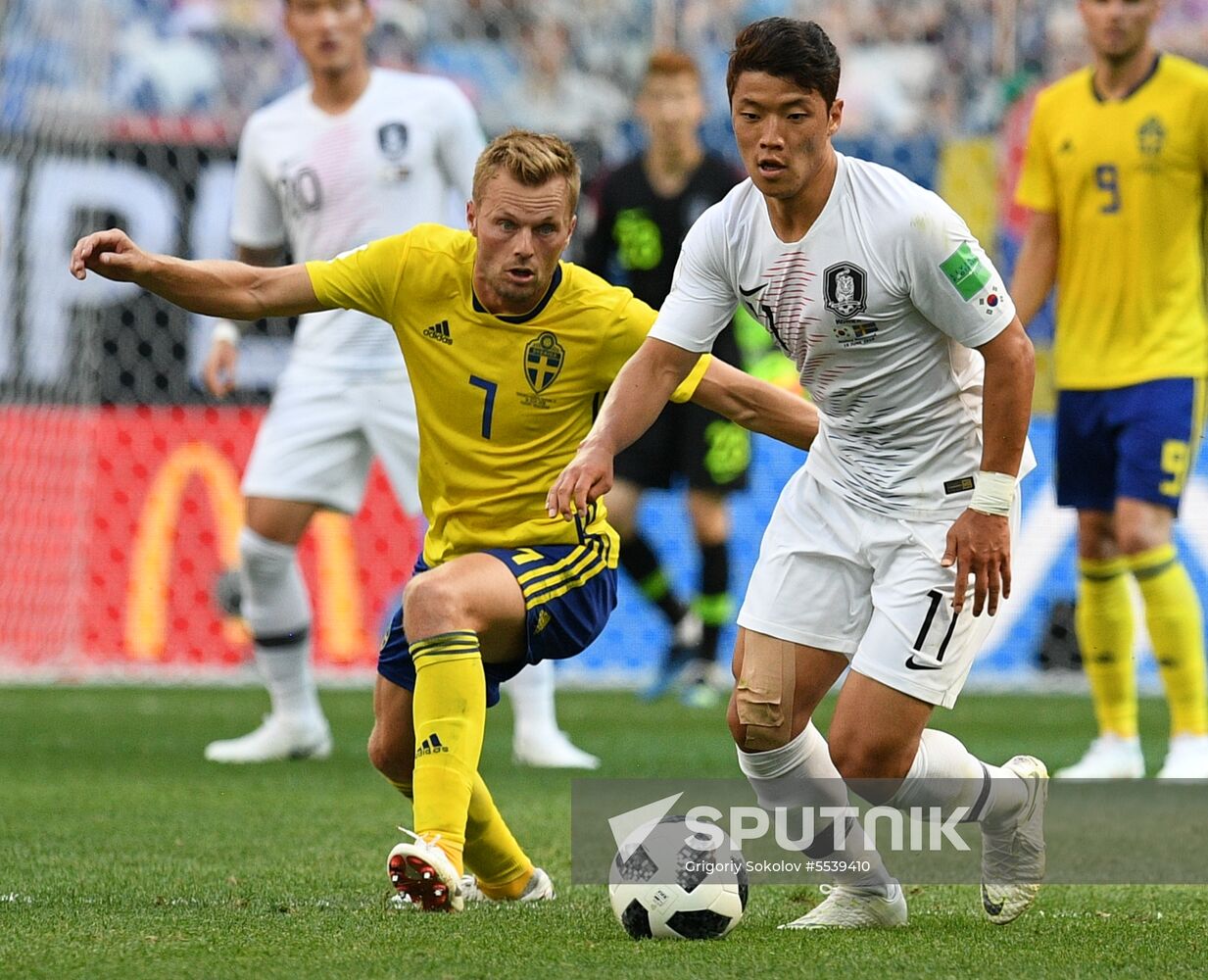 Russia World Cup Sweden - South Korea