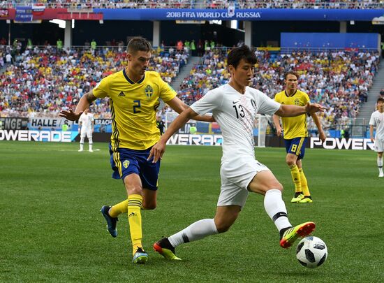 Russia World Cup Sweden - South Korea