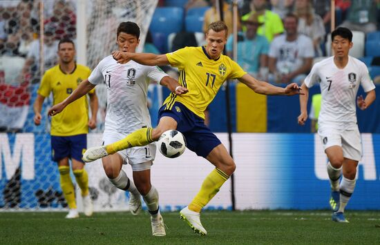 Russia World Cup Sweden - South Korea
