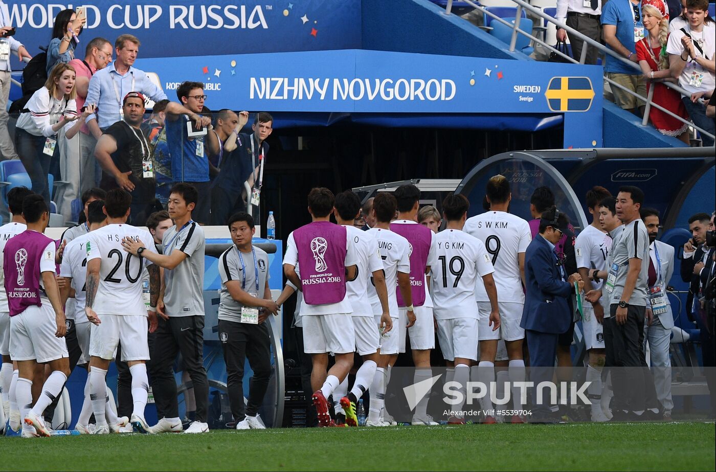 Russia World Cup Sweden - South Korea