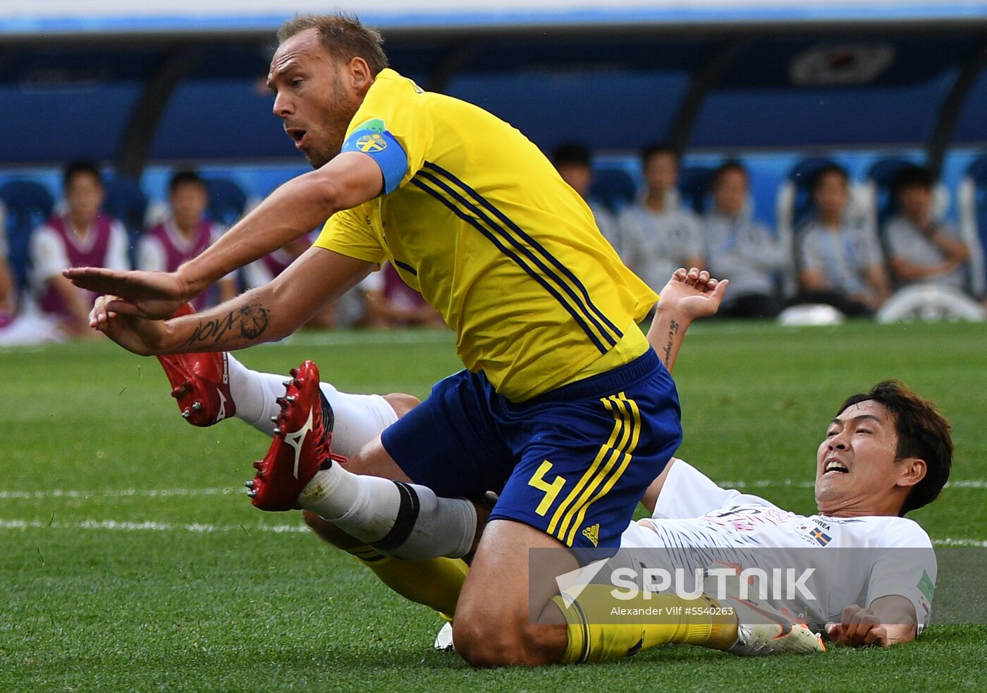 Russia World Cup Sweden - South Korea