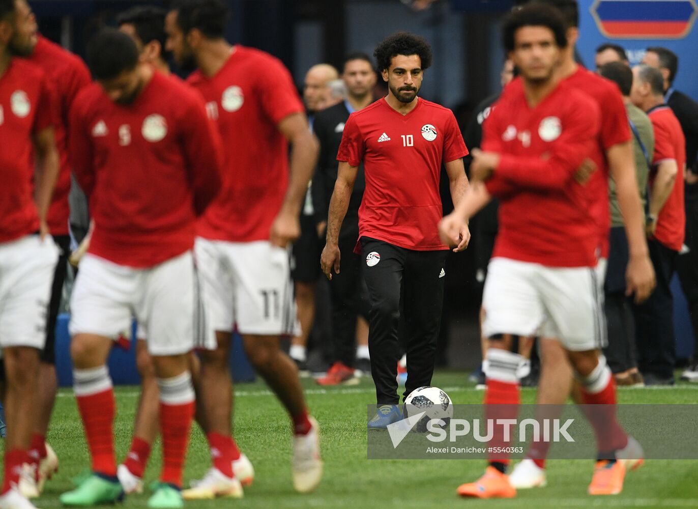 Russia World Cup Egypt Training