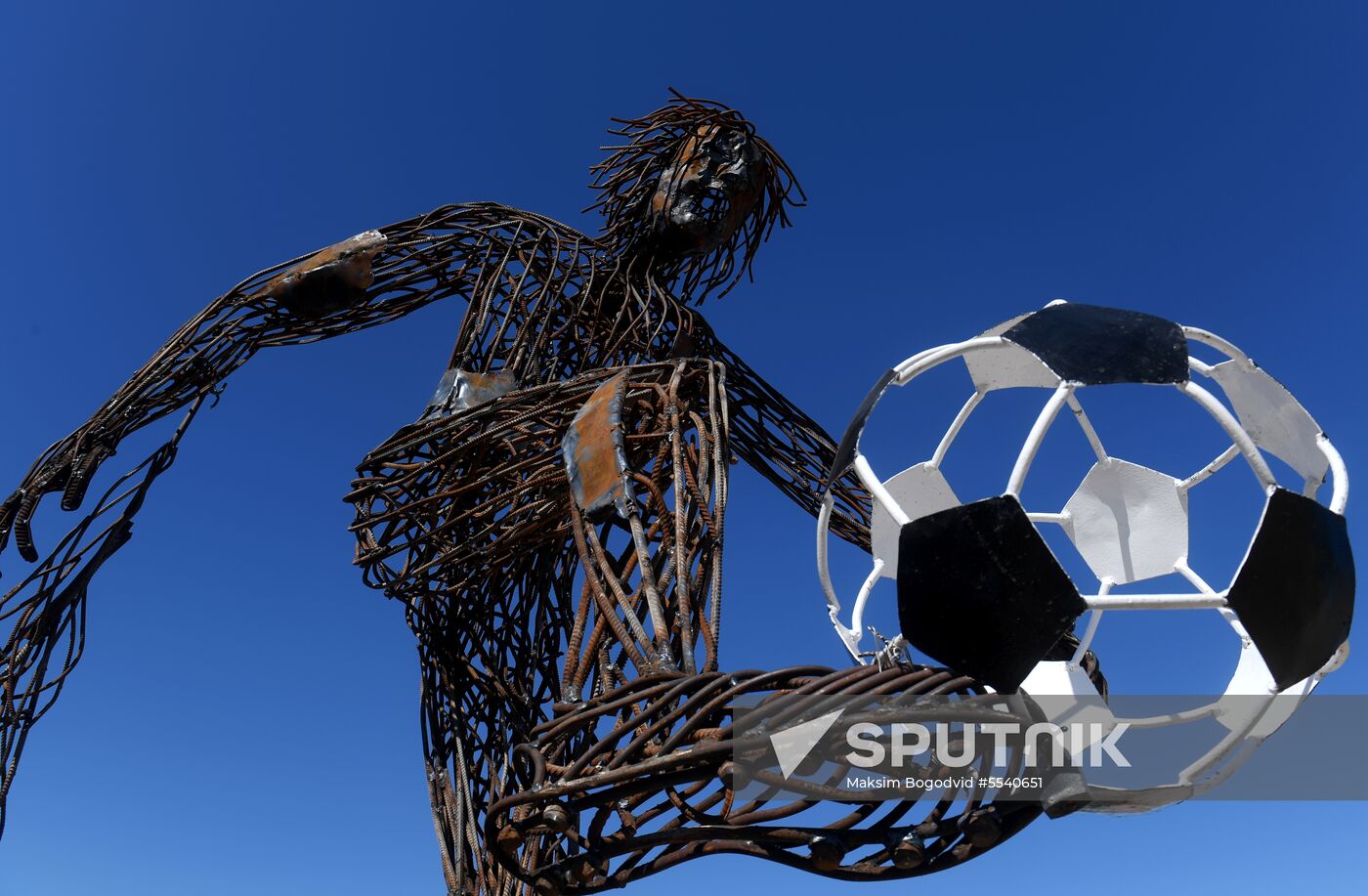 Russia World Cup Sculpture