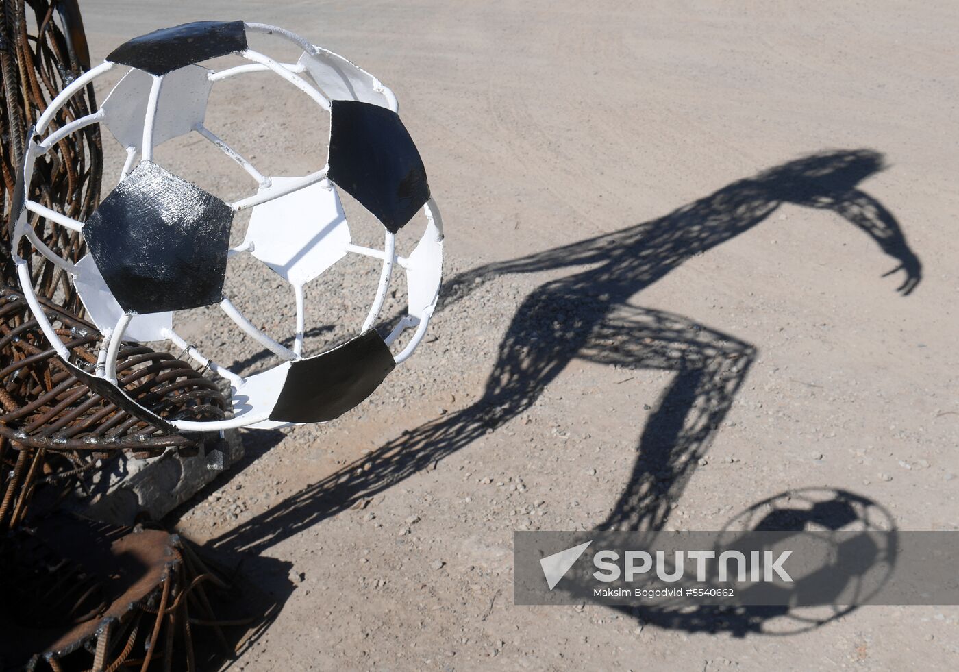 Russia World Cup Sculpture
