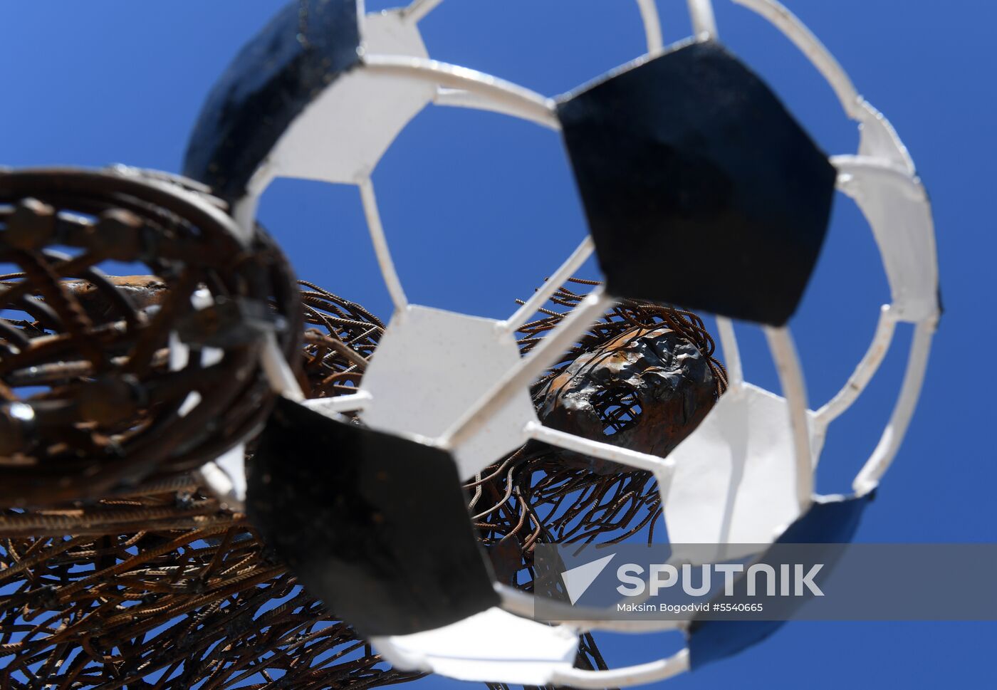 Russia World Cup Sculpture