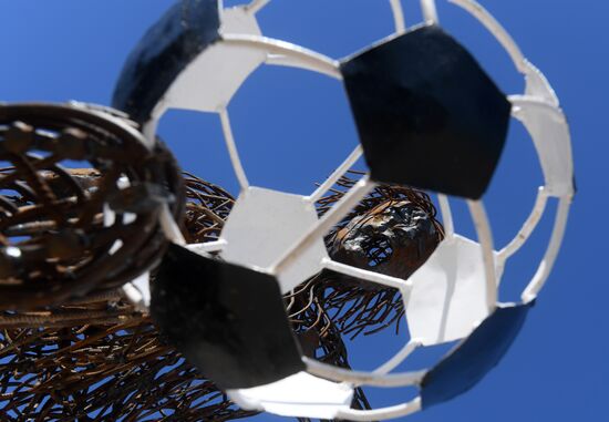 Russia World Cup Sculpture