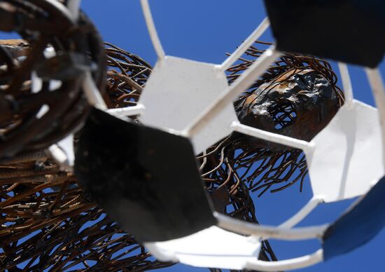 Russia World Cup Sculpture