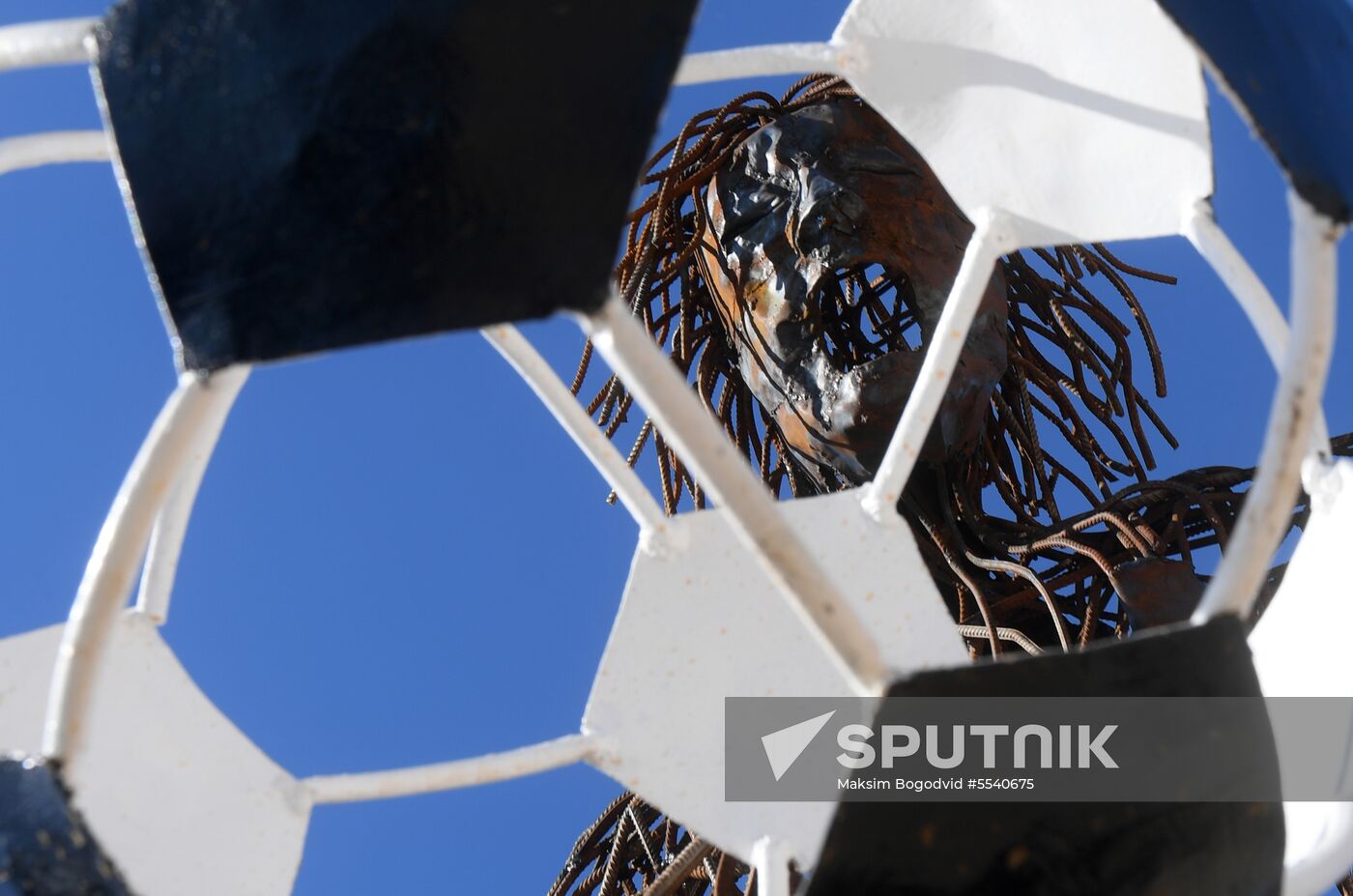 Russia World Cup Sculpture