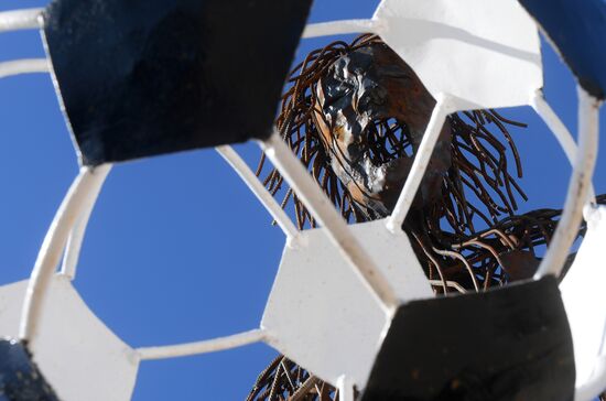 Russia World Cup Sculpture