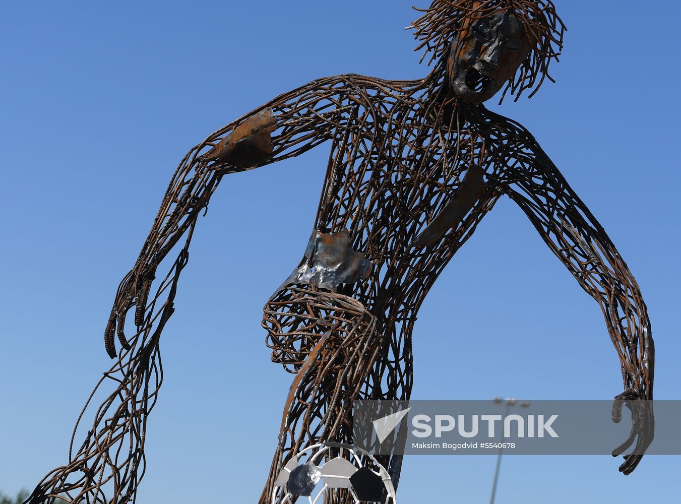 Russia World Cup Sculpture