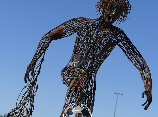 Russia World Cup Sculpture