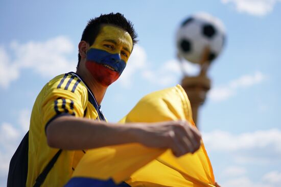 Russia World Cup Colombia - Japan