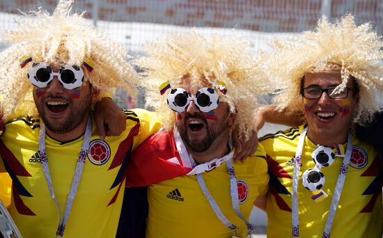 Russia World Cup Colombia - Japan