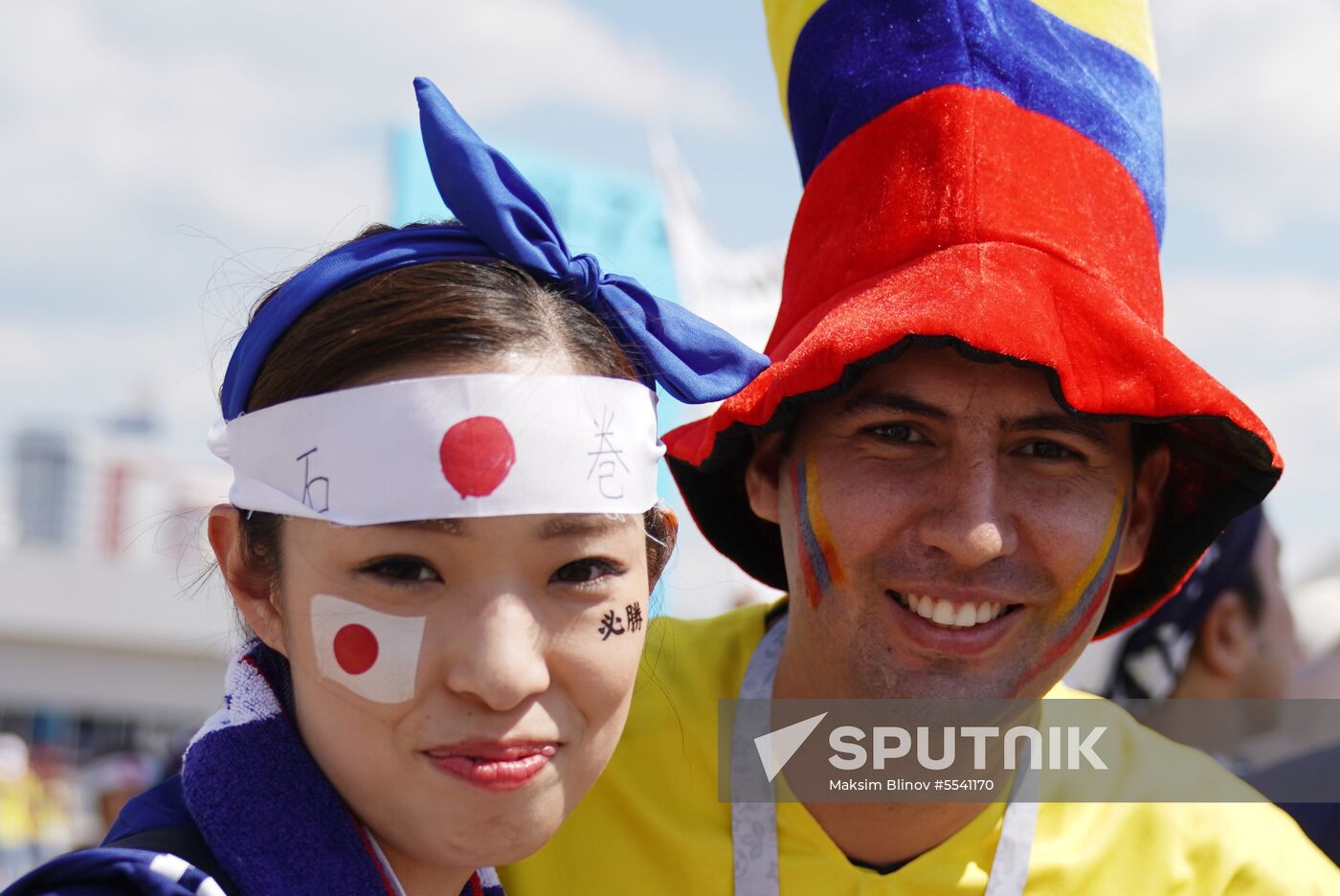 Russia World Cup Colombia - Japan