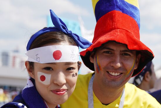 Russia World Cup Colombia - Japan