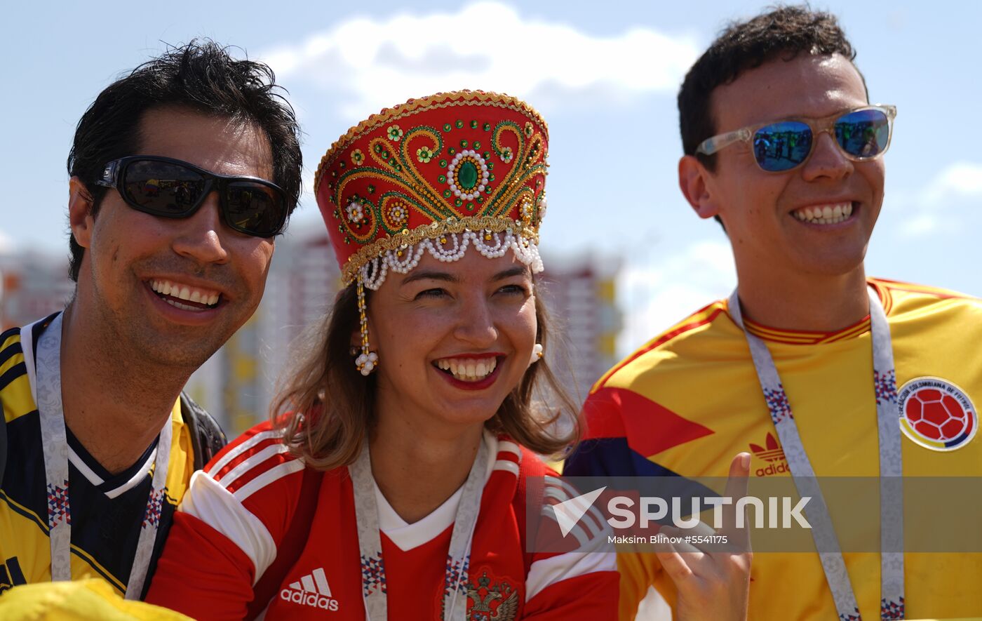 Russia World Cup Colombia - Japan