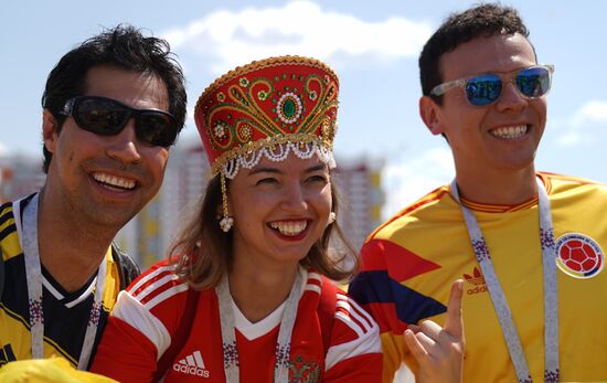 Russia World Cup Colombia - Japan