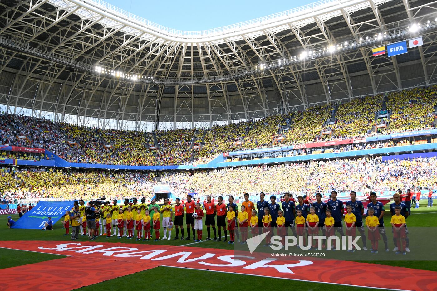 Russia World Cup Colombia - Japan