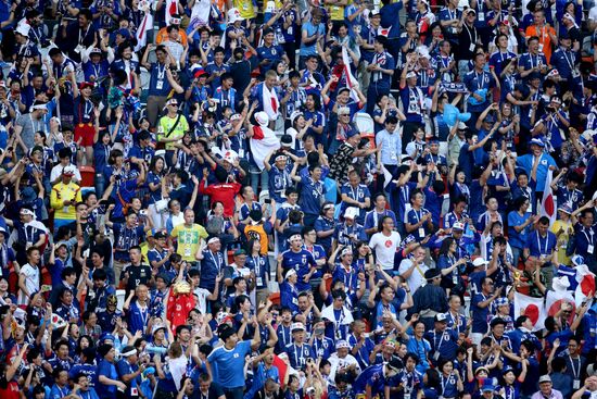 Russia World Cup Colombia - Japan