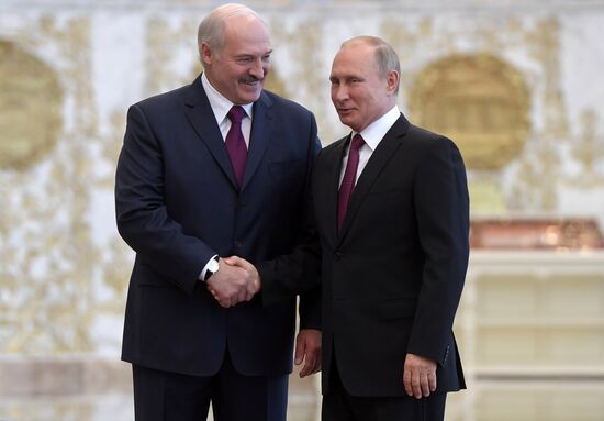 Russian President Vladimir Putin's working visit to Belarus