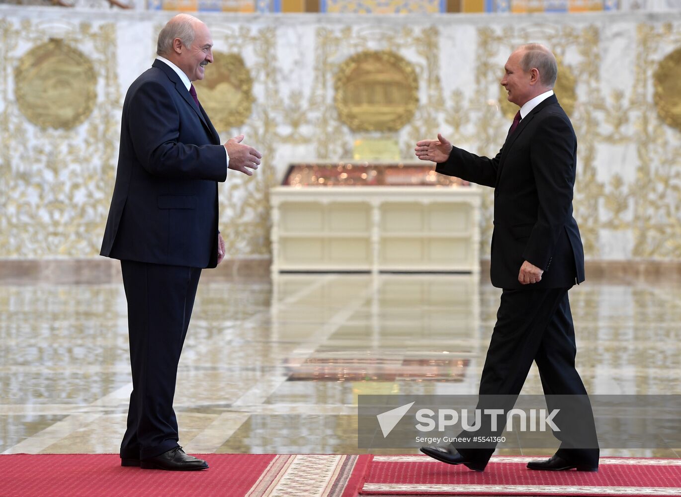 Russian President Vladimir Putin's working visit to Belarus