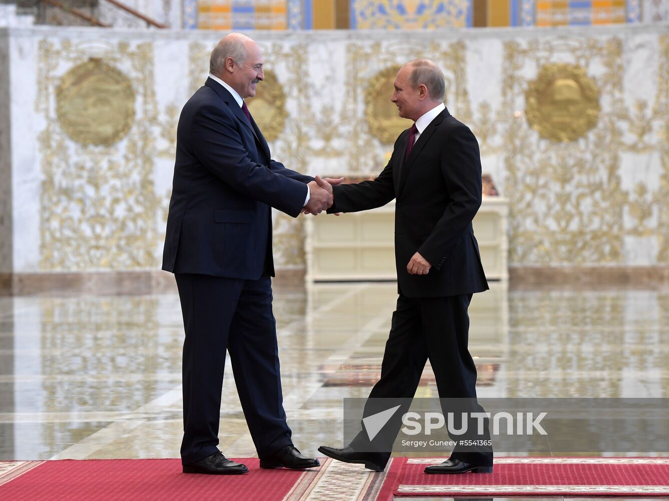 Russian President Vladimir Putin's working visit to Belarus