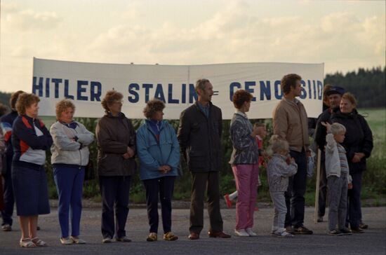 Baltic Way action