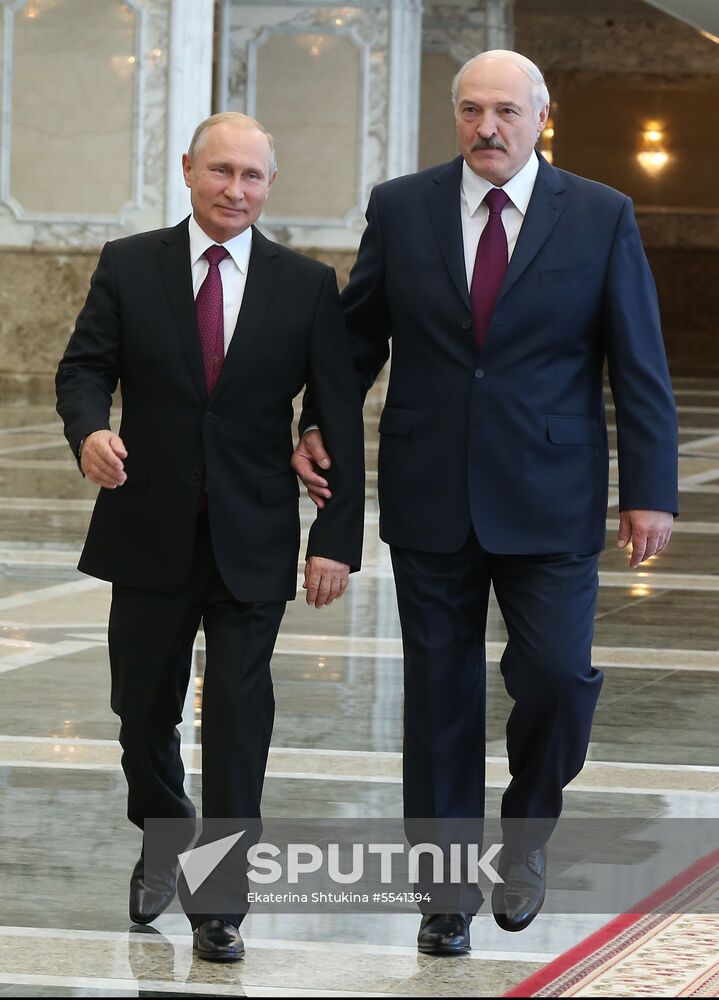 Russian President Vladimir Putin's working visit to Belarus