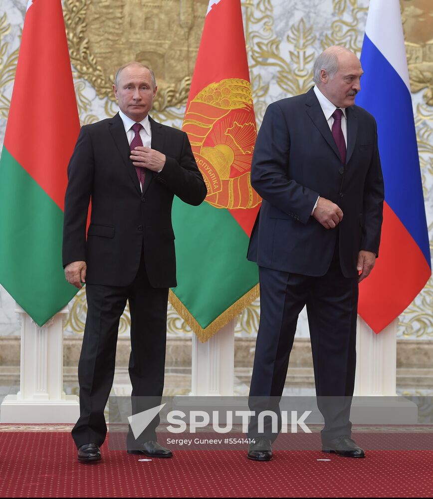 Meeting of Supreme State Council of Russia-Belarus Union State