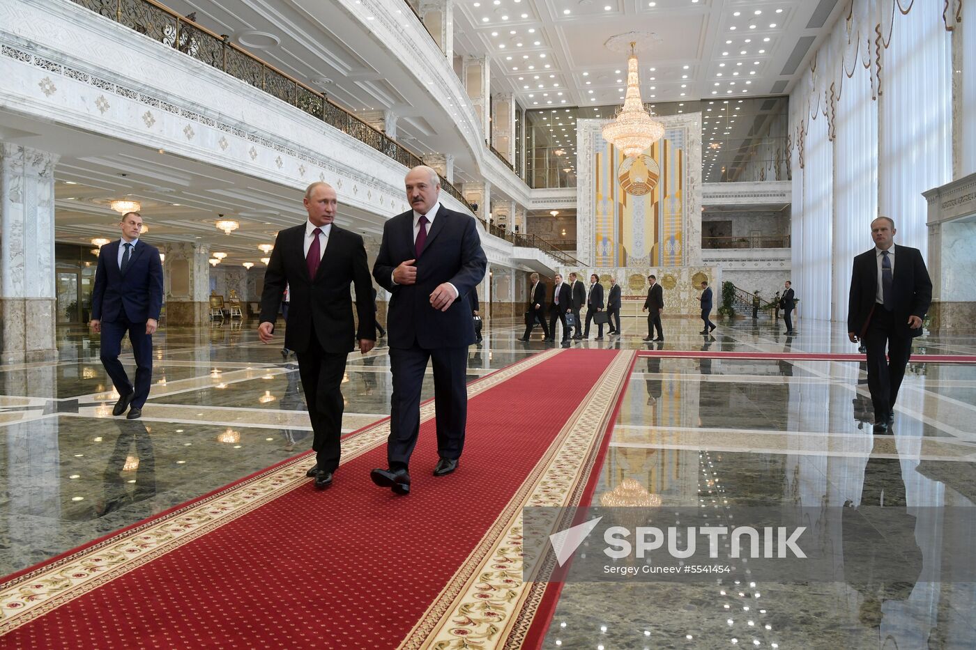 Russian President Vladimir Putin's working visit to Belarus