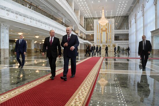 Russian President Vladimir Putin's working visit to Belarus