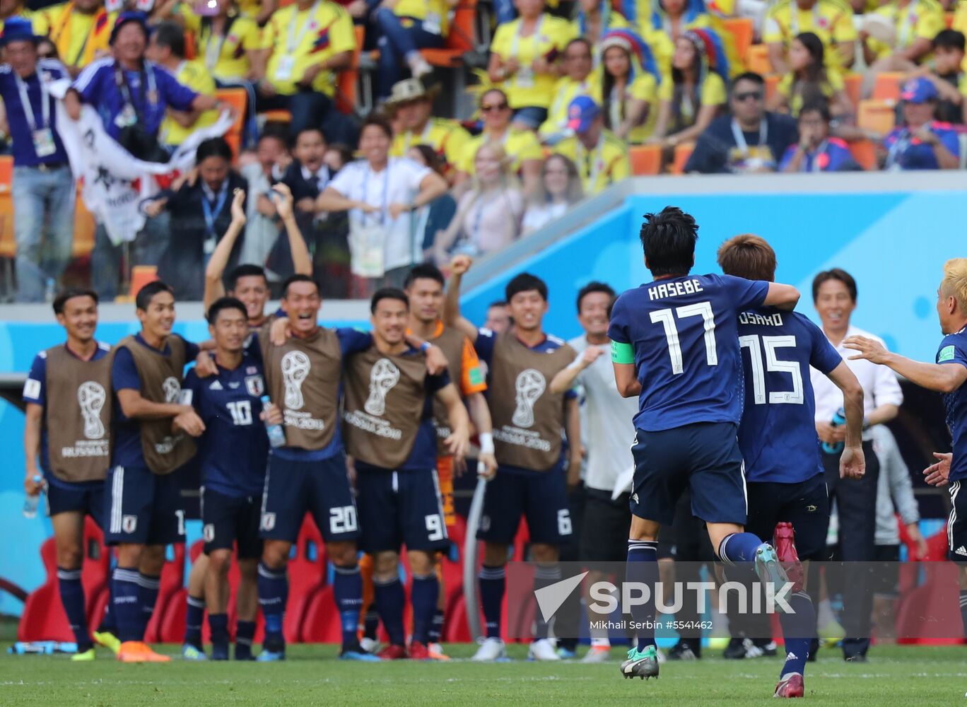 Russia World Cup Colombia - Japan