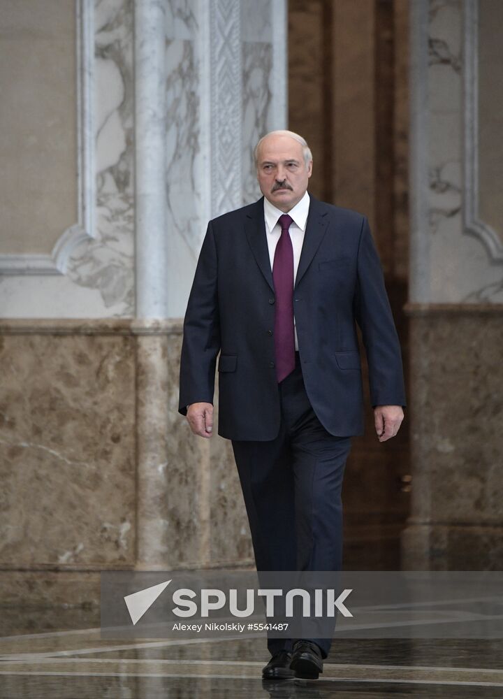 Russian President Vladimir Putin's working visit to Belarus