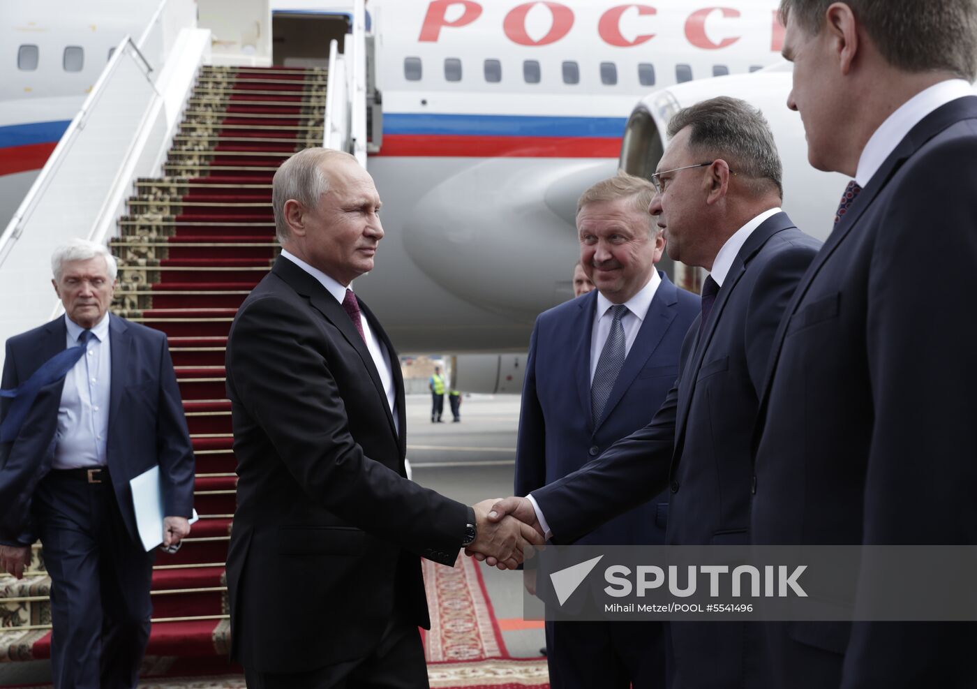 Russian President Vladimir Putin's working visit to Belarus