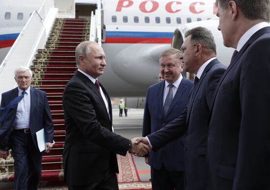 Russian President Vladimir Putin's working visit to Belarus