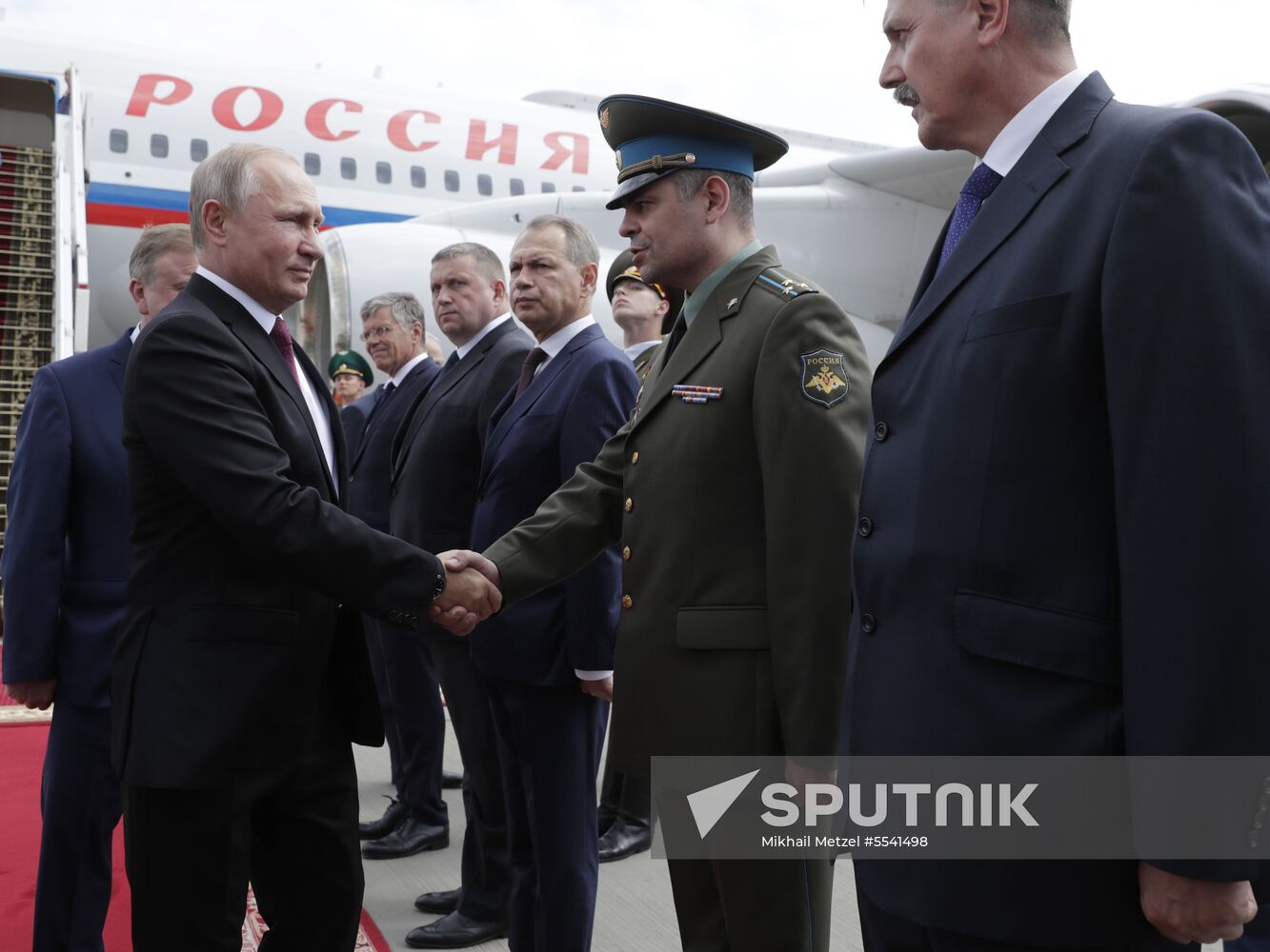 Russian President Vladimir Putin's working visit to Belarus