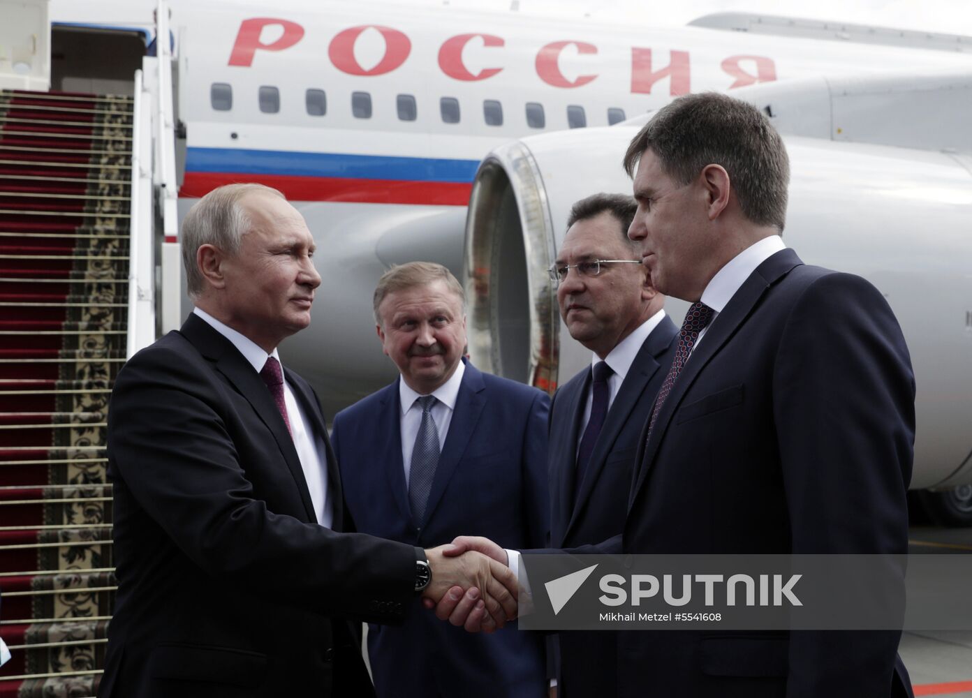 Russian President Vladimir Putin's working visit to Belarus