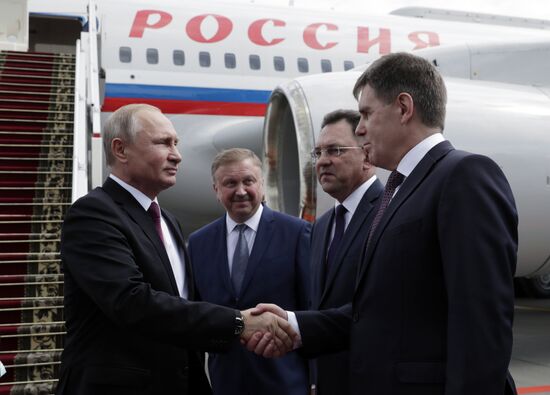 Russian President Vladimir Putin's working visit to Belarus