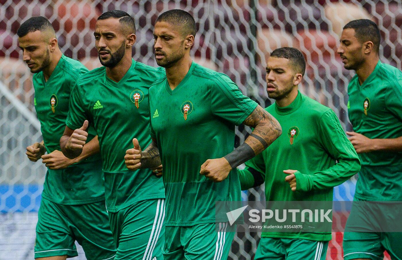 Russia World Cup Morocco Training