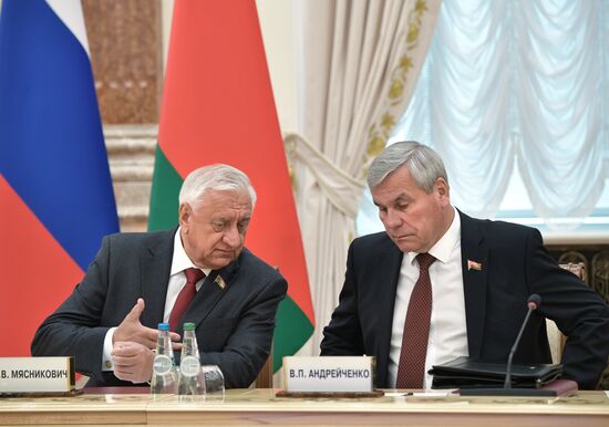 Meeting of Supreme State Council of Russia-Belarus Union State