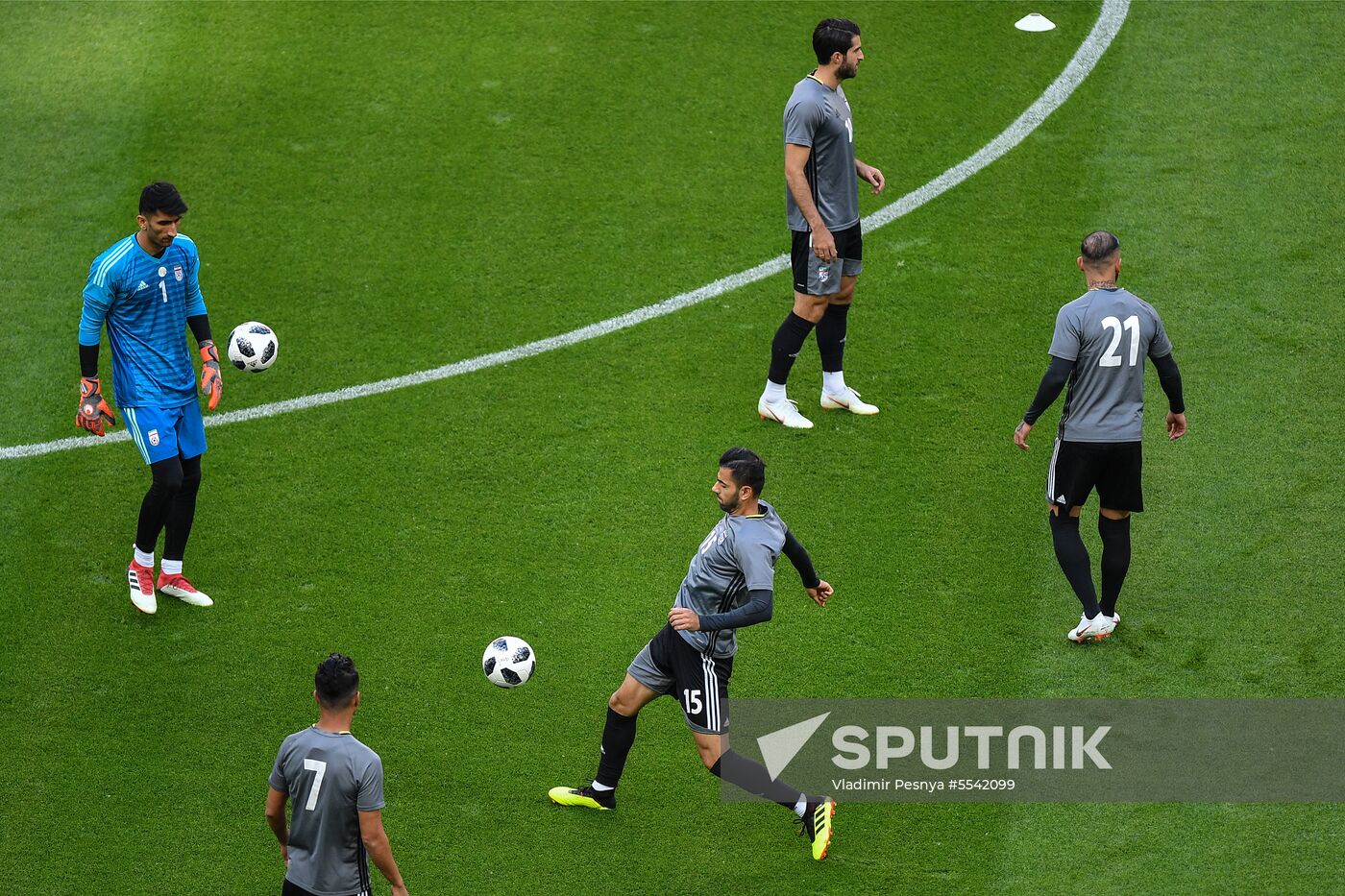 Russia World Cup Iran Training