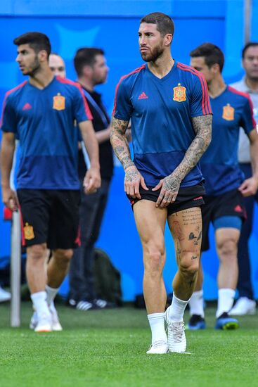 Russia World Cup Spain Training