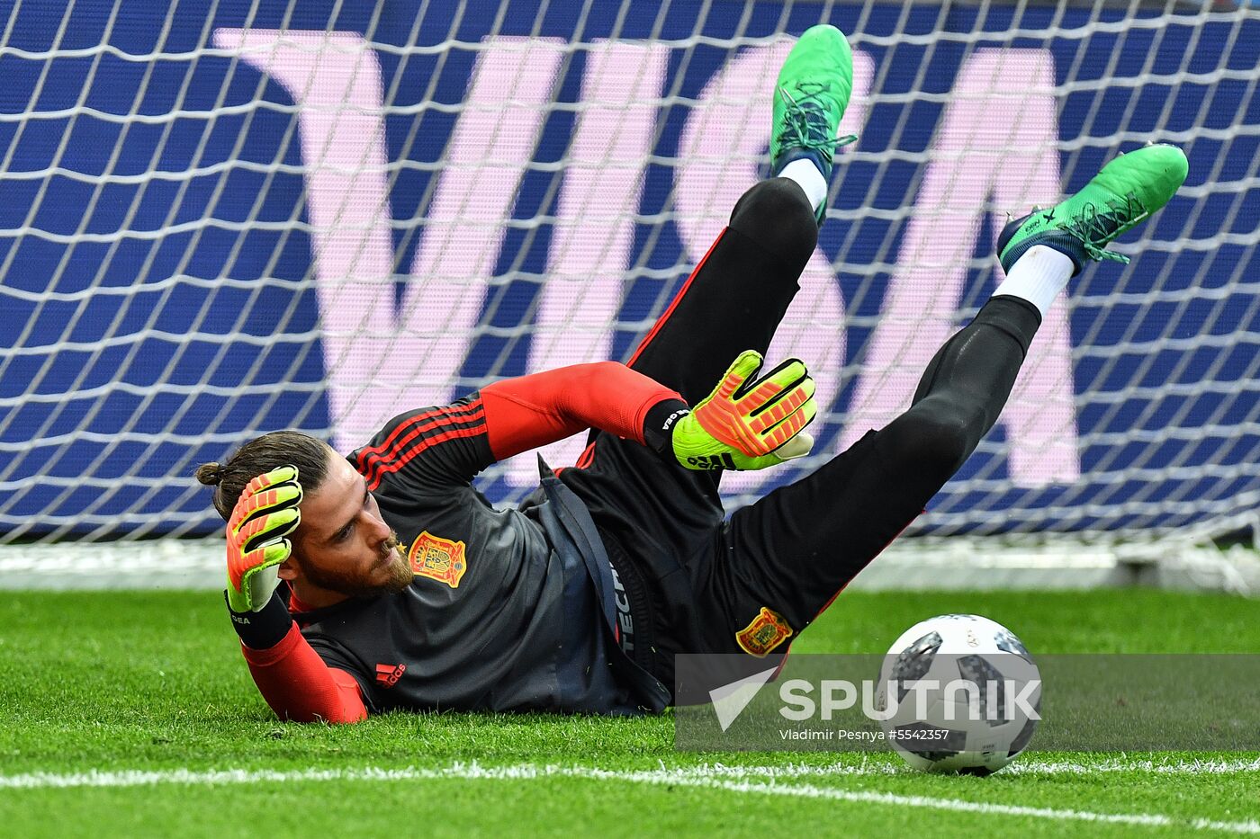 Russia World Cup Spain Training