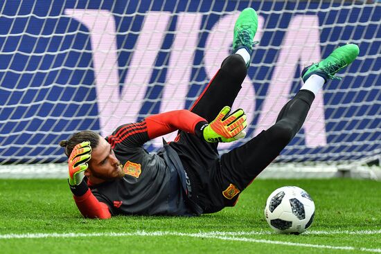 Russia World Cup Spain Training