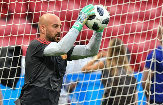 Russia World Cup Spain Training