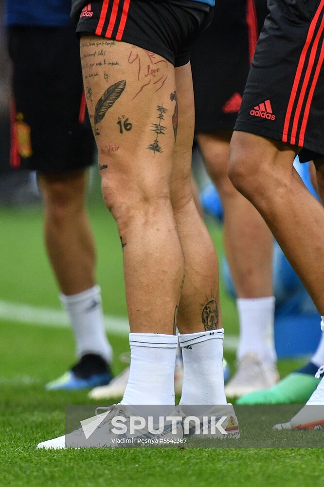 Russia World Cup Spain Training