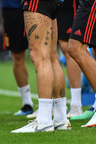 Russia World Cup Spain Training