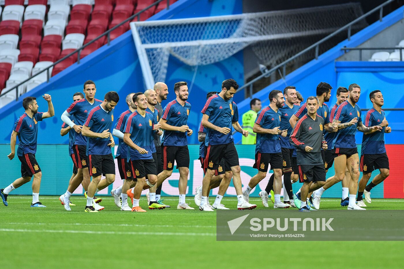 Russia World Cup Spain Training