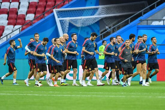 Russia World Cup Spain Training